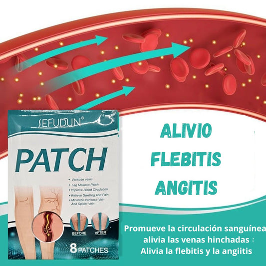 Parches para varices Pack (8 Pzas)